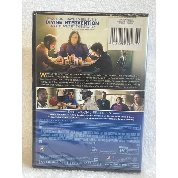 Based on the Impossible True Story Breakthrough DVD Chrissy Metz‎ Josh Lucas - Picture 2 of 5